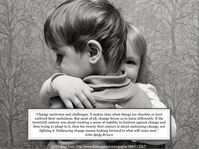 Why is it difficult to embrace change?